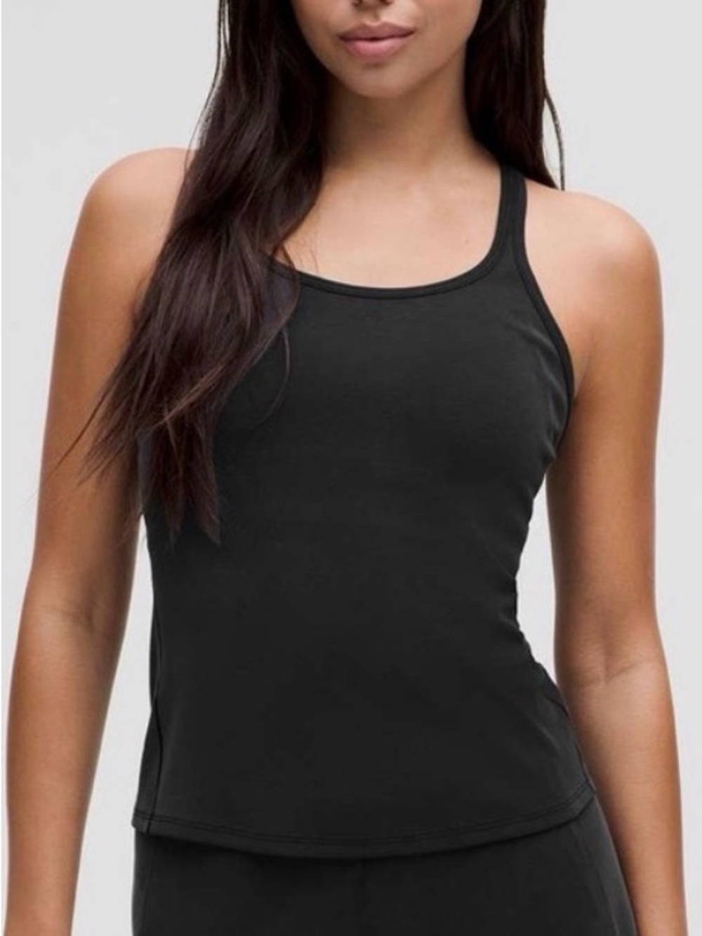 Lululemon Drapey Softstreme Tank in Black NWT Size Small